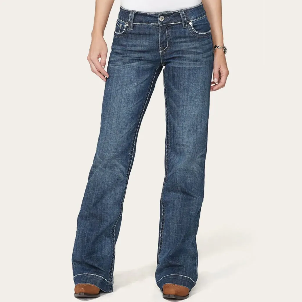214 City Trouser Jeans With Chevron Back Pocket