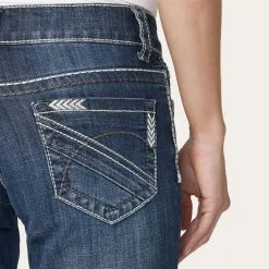 214 City Trouser Jeans With Chevron Back Pocket