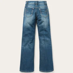 214 Trouser Fit Jean With Deco Back Pocket