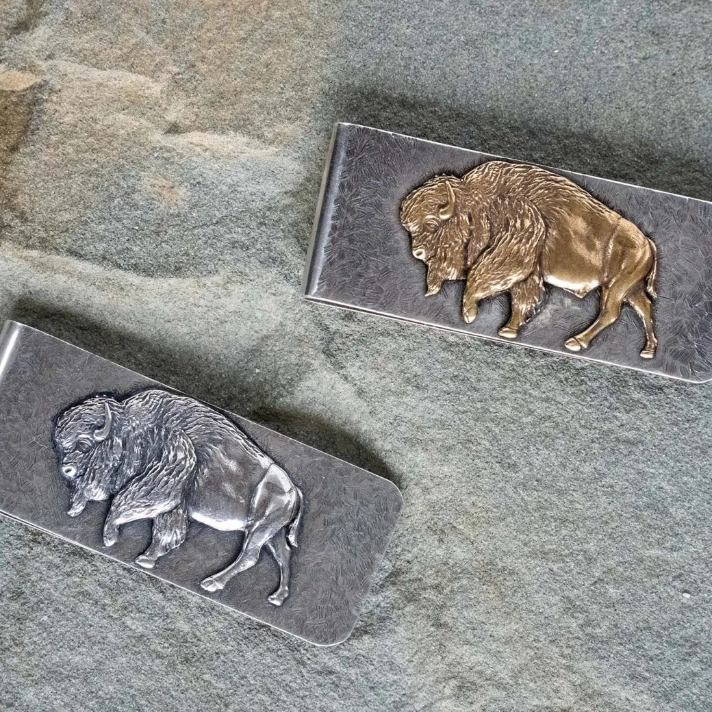 American Buffalo Money Clip
