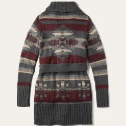 Aztec Belted Cardigan