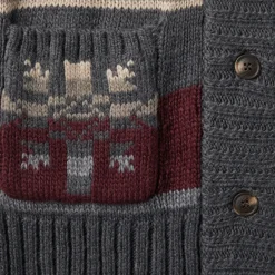 Aztec Belted Cardigan
