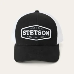 Black Core Patch Trucker Cap