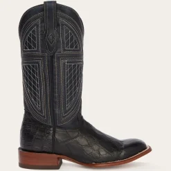 Black Falls Alligator Cowboy Boot