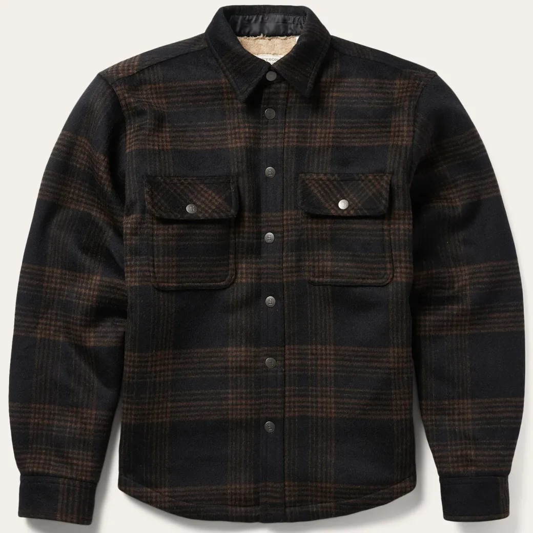 Black Tan Jac-Shirt