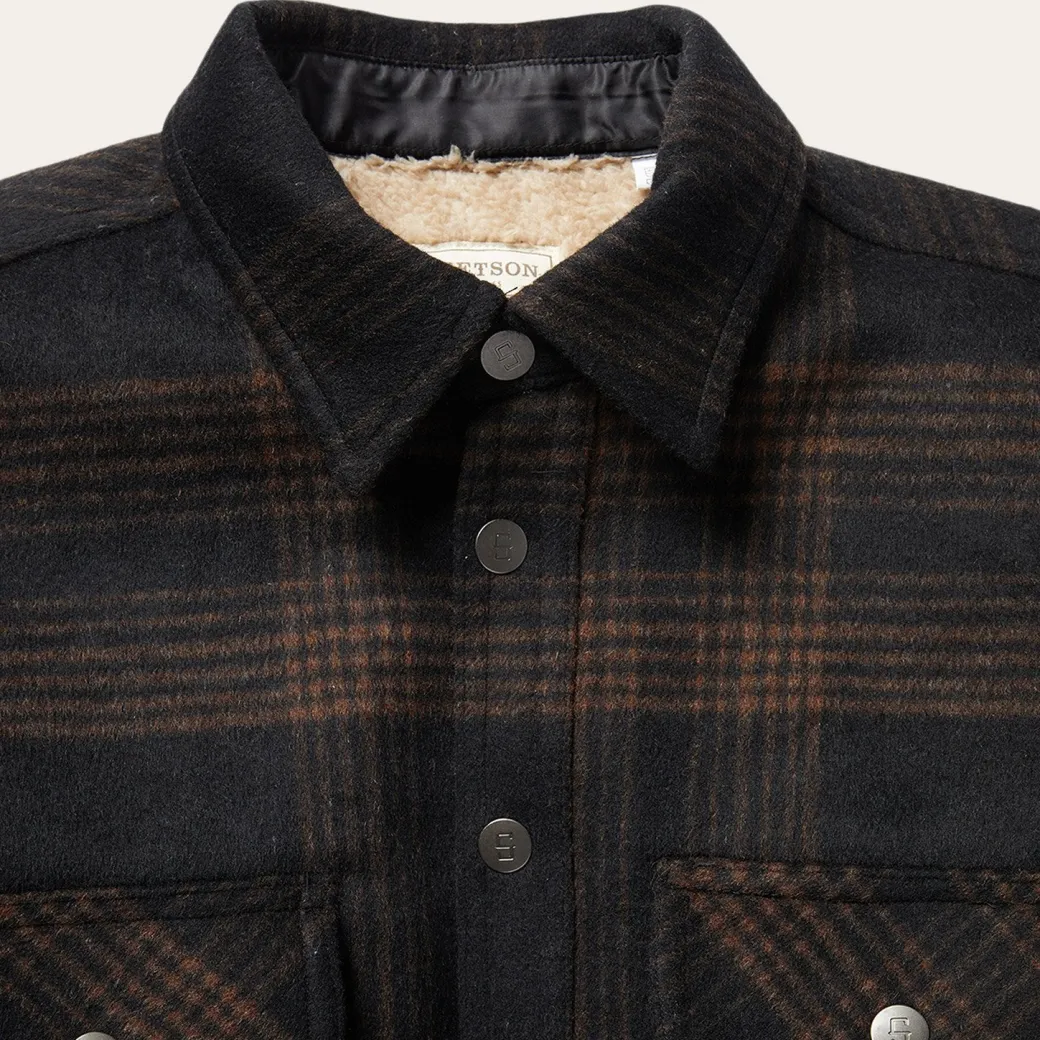 Black Tan Jac-Shirt
