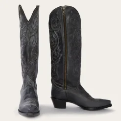 Blair Corded Side Zip Cowboy Boot