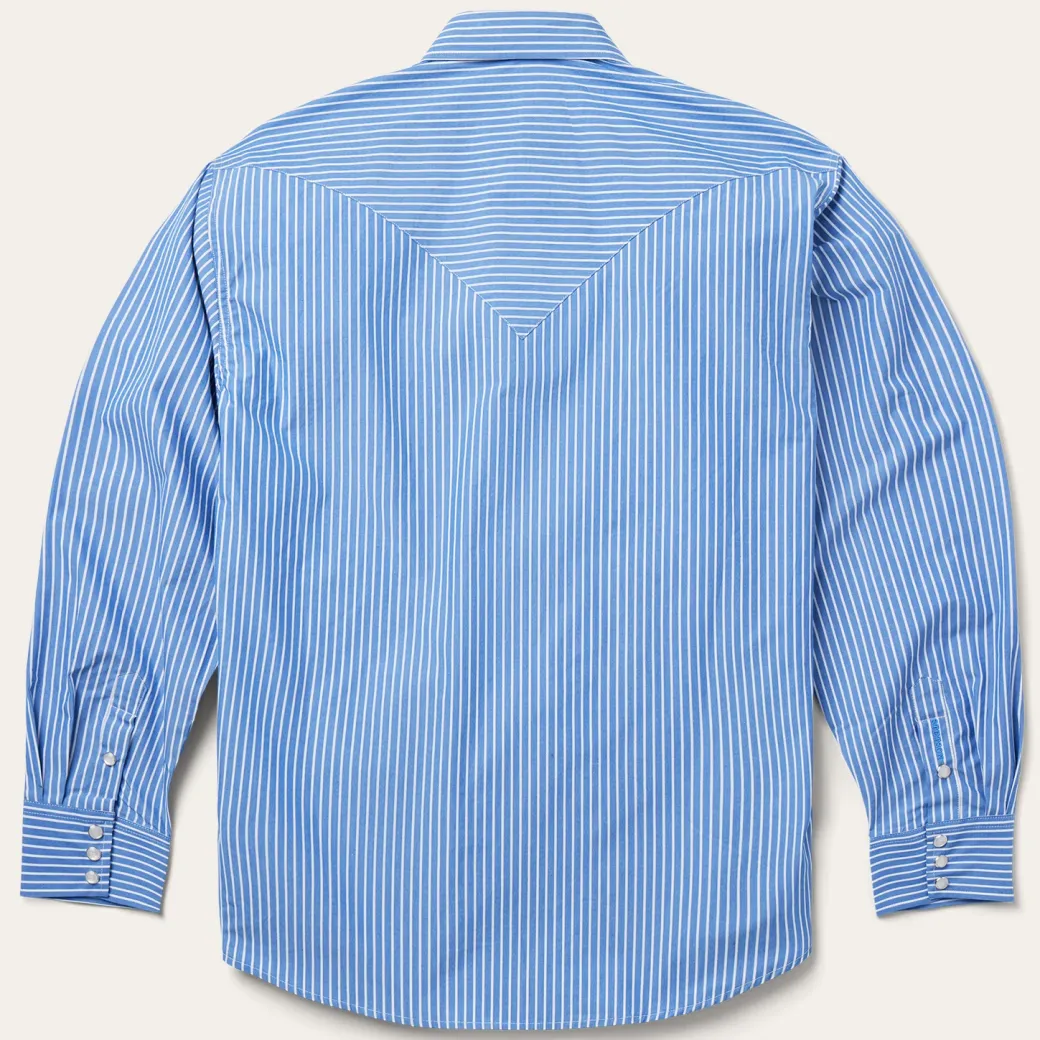 Blue Western Stripe Shirt