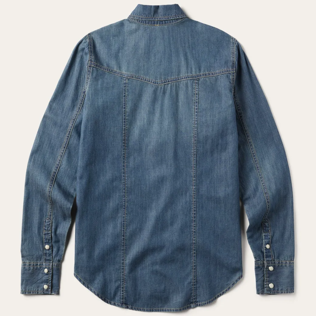 Boyfriend Fit Denim Shirt