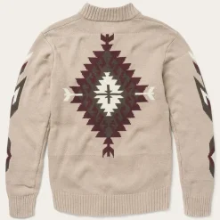 Brown Gray Aztec Cardigan