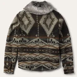 Brown Southwestern Blanket Jacket
