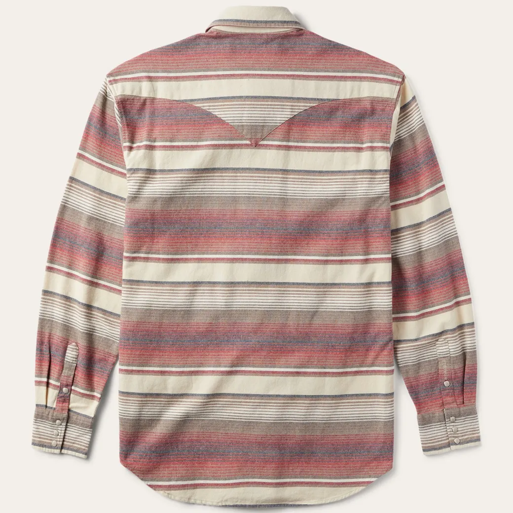 Brushed Twill Striped Shirt