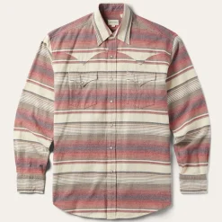 Brushed Twill Striped Shirt