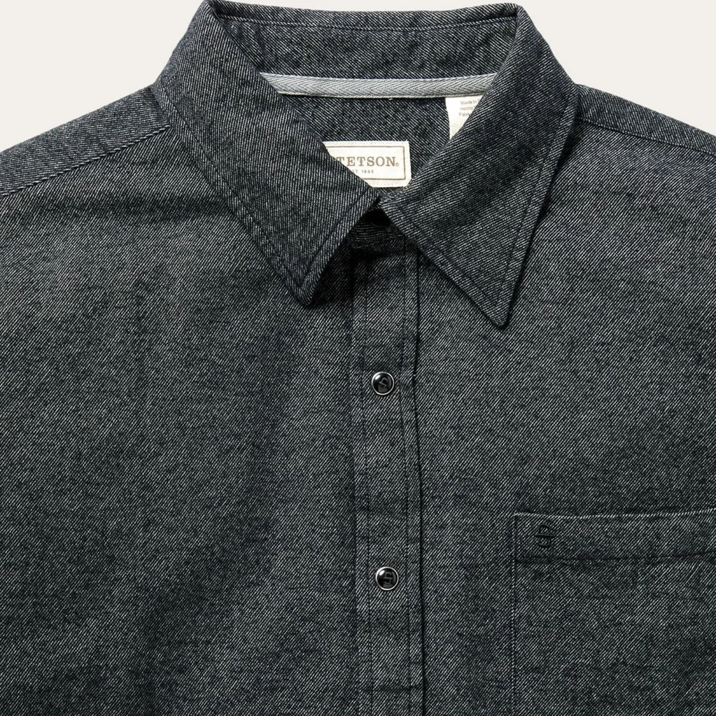 Brushed Twill Western Shirt