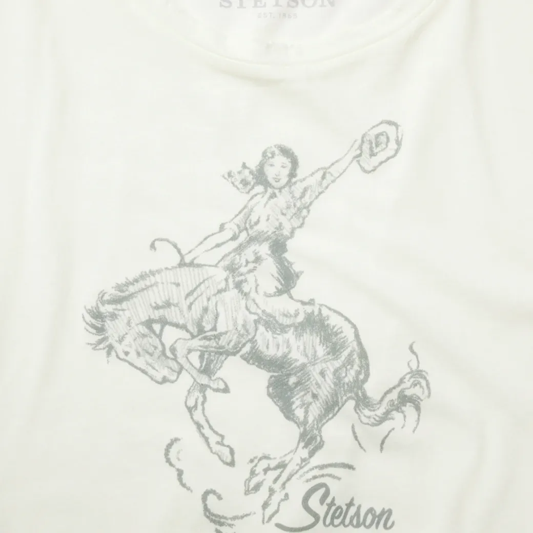 Bucking Cowgirl Graphic Tee
