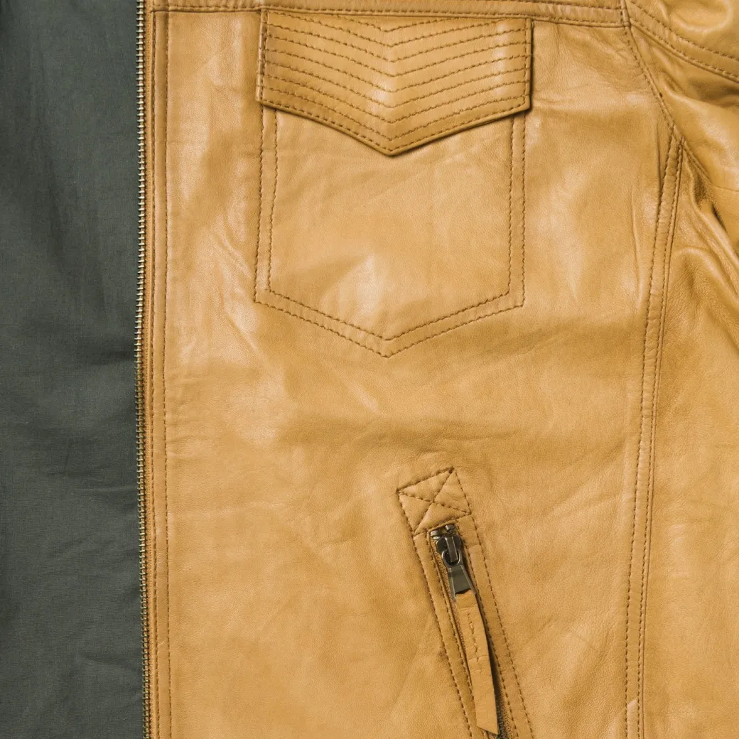 Butter Soft Distressed Leather Jacket
