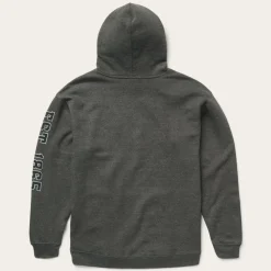 Charcoal Heather Fleece Hooded Sweatshirt