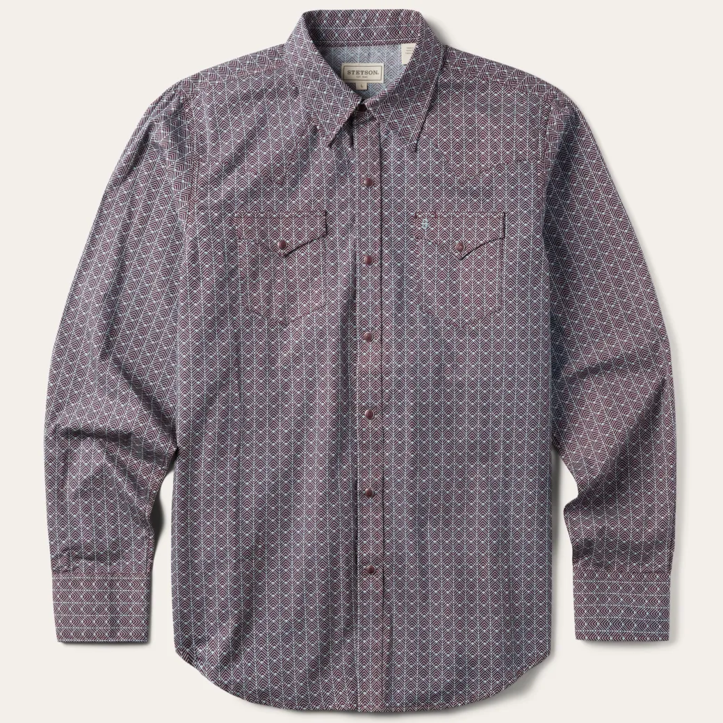 Chevron Grid Shirt