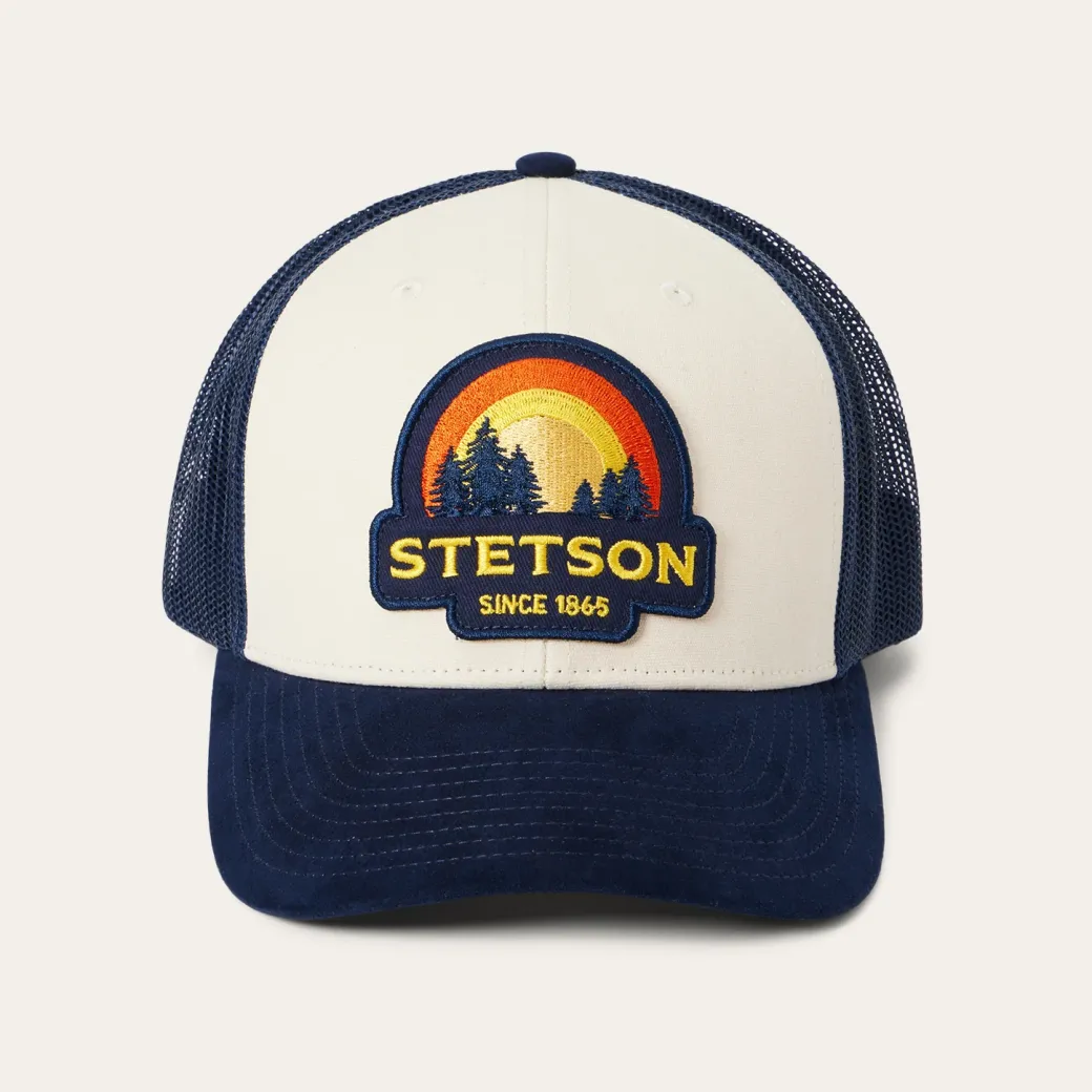 Cream Sunset Trucker Cap