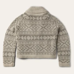 Cropped Shawl Collar Cardigan