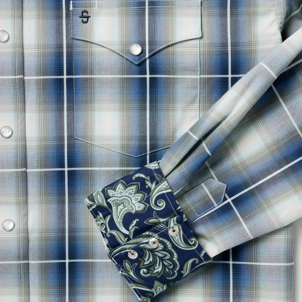 Crystal Plaid Western Shirt