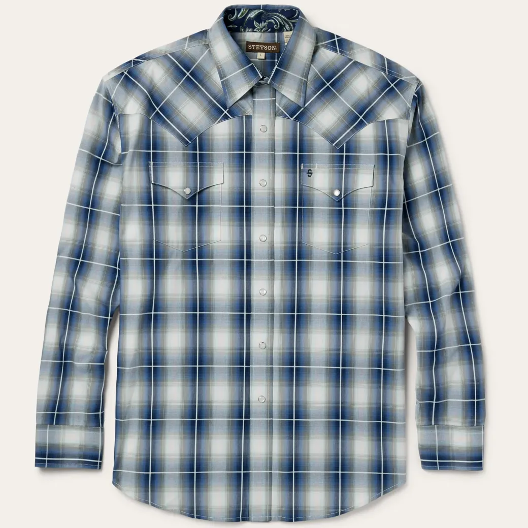 Crystal Plaid Western Shirt