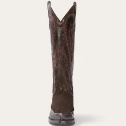 Dakota Brown Suede Teju Cowboy Boot