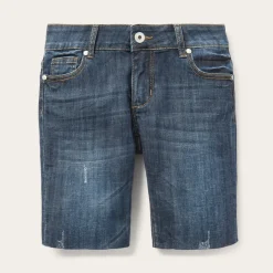 Dark Wash Denim Shorts