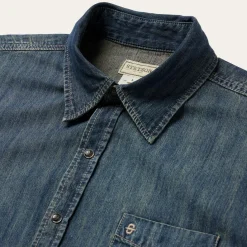 Dirty Denim Western Shirt