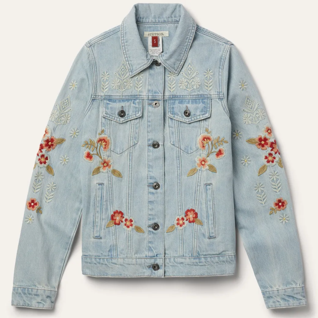 Embroidered Denim Jacket