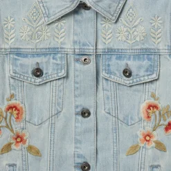 Embroidered Denim Jacket