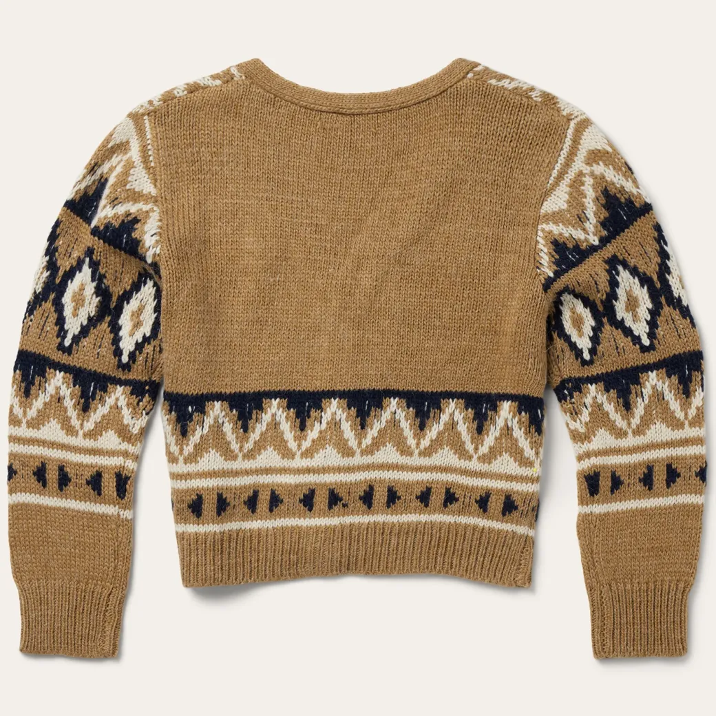 Gold Aztec Cardigan