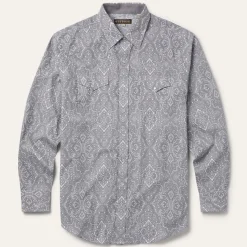 Highland Paisley Snap-Front Shirt