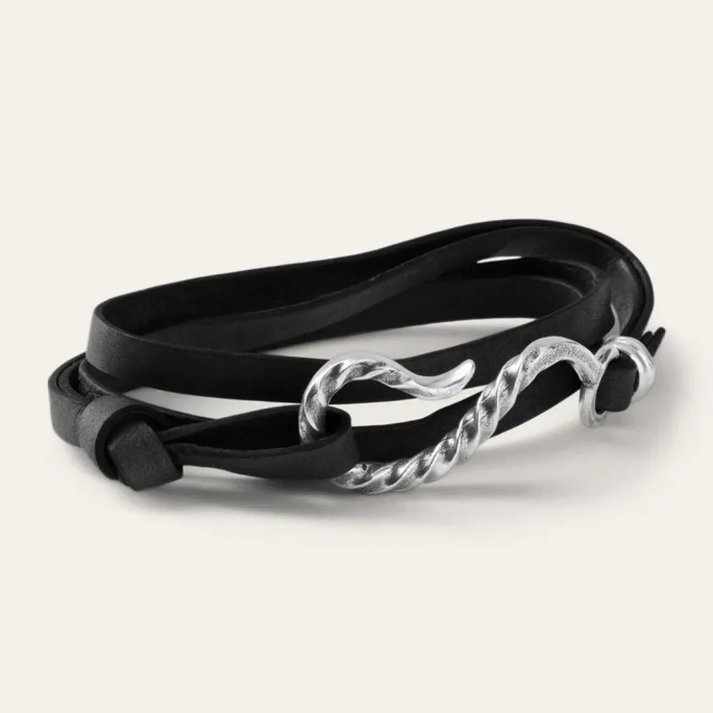 Hook Leather Bracelet