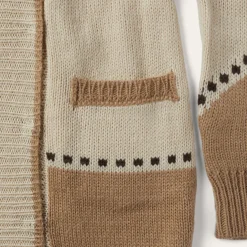 Horseshoe Star Belted Cardigan