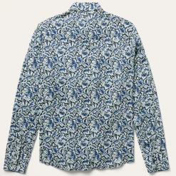 Indigo Tapestry Print Shirt