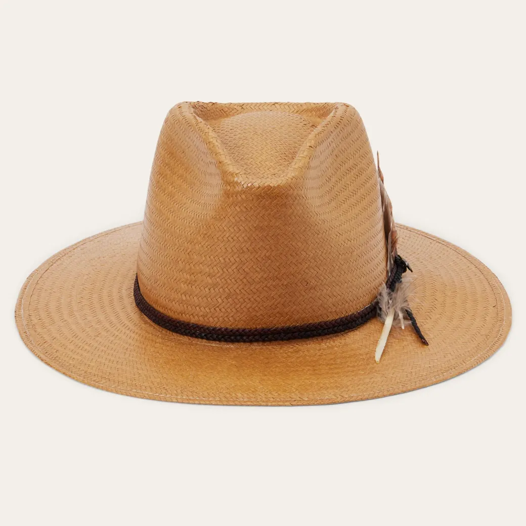 Juno Shantung Straw Fedora