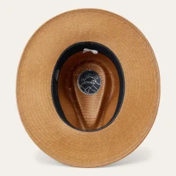 Juno Shantung Straw Fedora