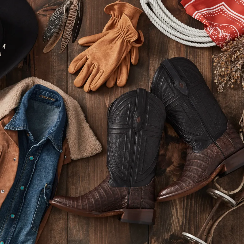 Kaycee Brown Caiman Belly Cowboy Boot