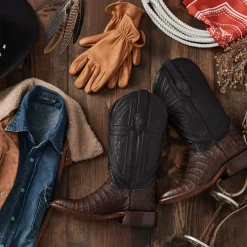 Kaycee Brown Caiman Belly Cowboy Boot