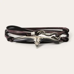Longhorn Wrap Bracelet