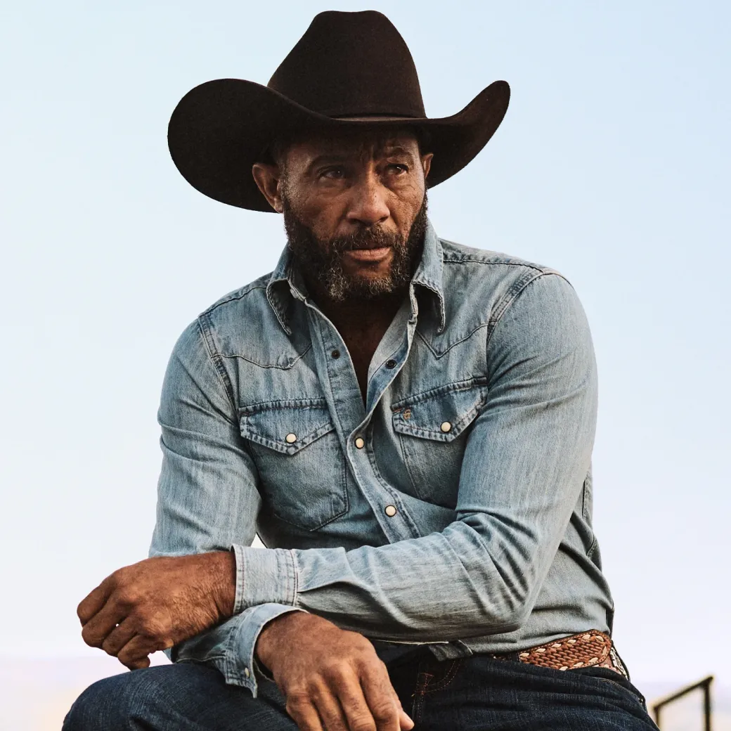 Long-Sleeved Denim Shirt