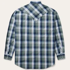 Lucky Diamond Plaid Western Shirt