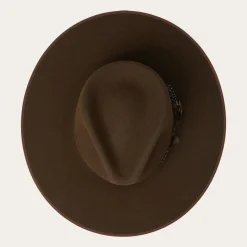 Midtown Wide Flat Brim Hat