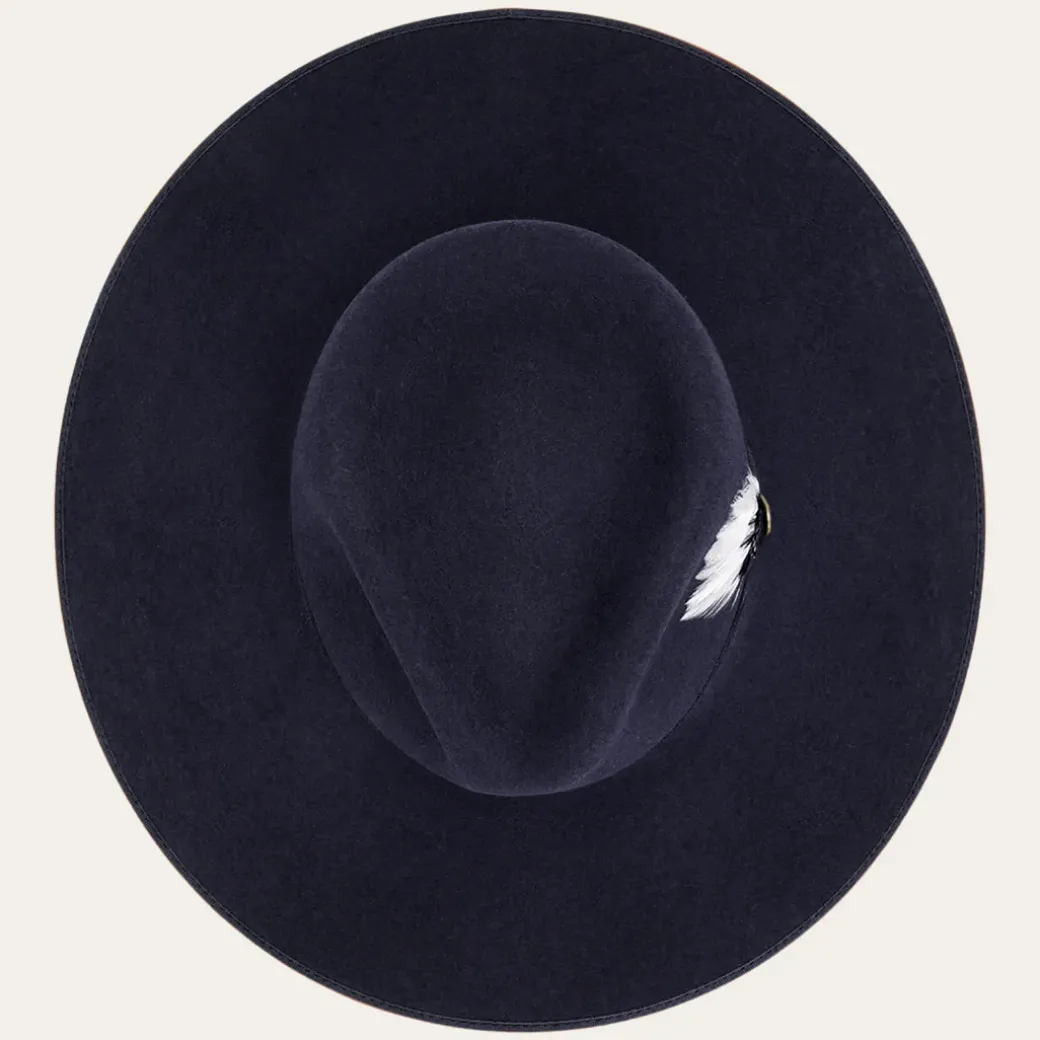 Midtown Wide Flat Brim Hat