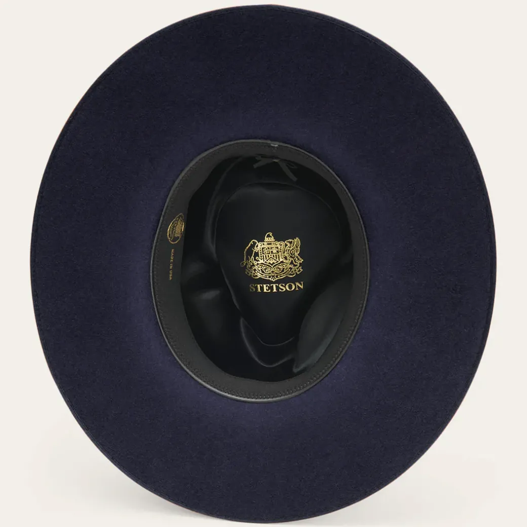 Midtown Wide Flat Brim Hat
