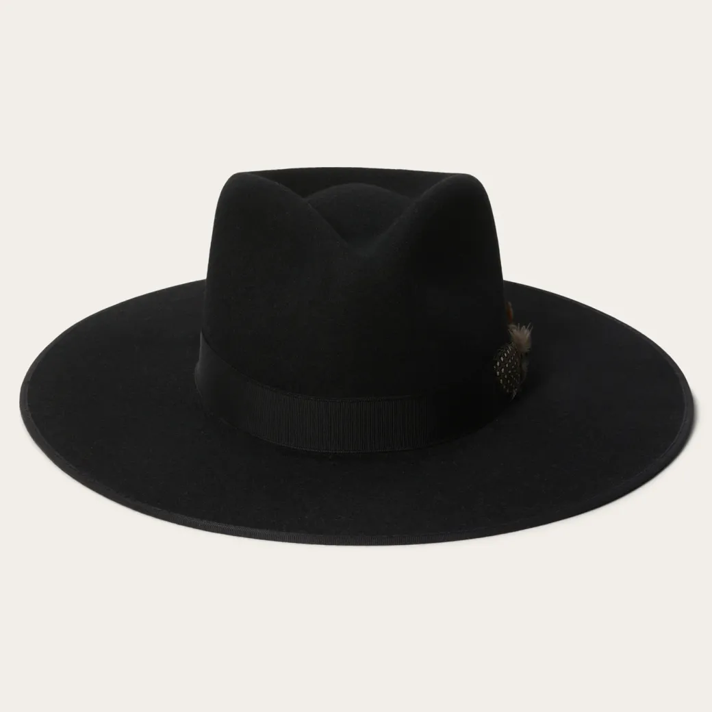 Midtown Wide Flat Brim Hat