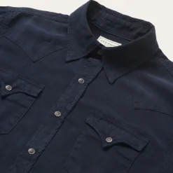 Navy Twill Shirt