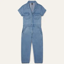 Notch Collar Jumpsuit