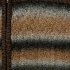 Ombre Border Stripe Cardigan